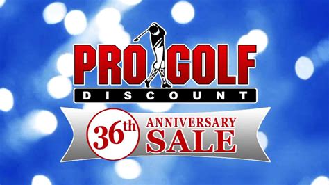 Pro Golf Discount 36th Anniversary Sale TV Spot