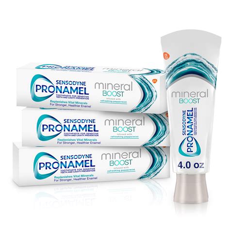 ProNamel Mineral Boost Peppermint Toothpaste logo