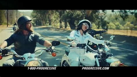 Progressive Motorcycle TV commercial - Flo Rides