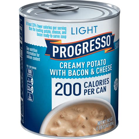 Progresso Soup Light Creamy Potato with Bacon and Cheese logo