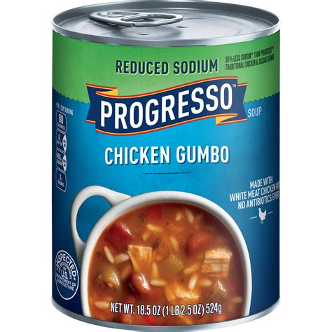 Progresso Soup Reduced Sodium Chicken Gumbo logo
