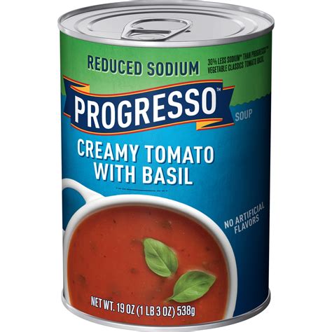 Progresso Soup Reduced Sodium Tomato Parmesan logo