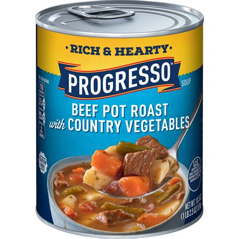 Progresso Soup Rich & Hearty Beef Pot Roast With Country Vegetables logo