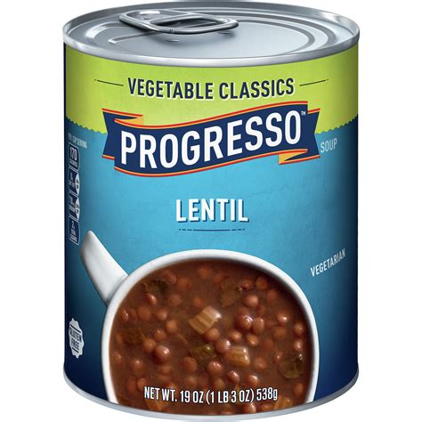 Progresso Soup Vegetable Classics Lentil commercials