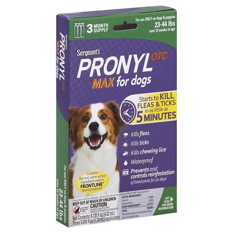 Pronyl OTC Max For Dogs logo