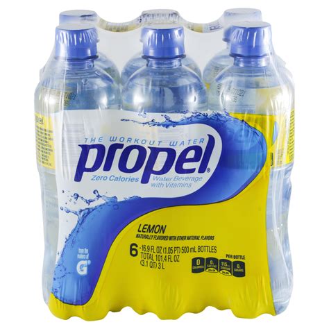Propel Water Flavored Water, Lemon logo