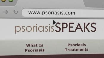 Psoriasis Speaks commercials