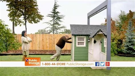 Public Storage TV commercial - Moving Emilys Playhouse Into Storage