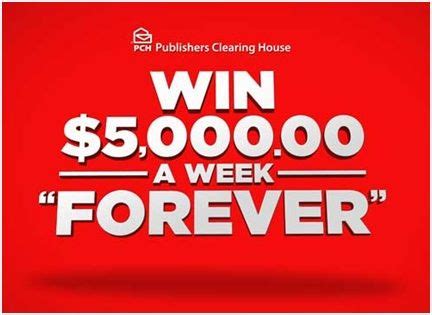 Publishers Clearing House $5,000 Forever Prize commercials