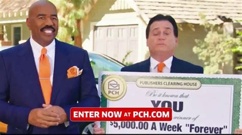 Publishers Clearing House TV Commercial '$5,000 Every Week'
