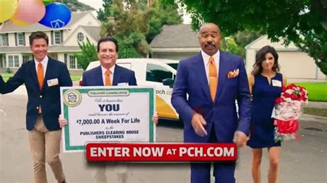 Publishers Clearing House TV Spot, '$7,000 a Week: Real Money' Featuring Steve Harvey created for Publishers Clearing House