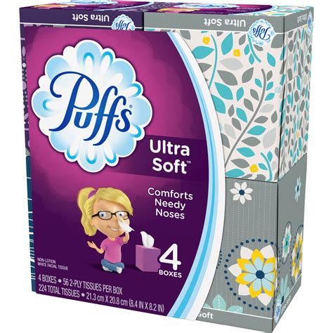 Puffs Ultra Soft and Strong logo