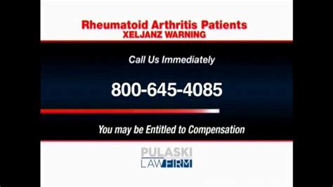 Pulaski Law Firm TV Spot, 'Rheumatoid Arthritis'