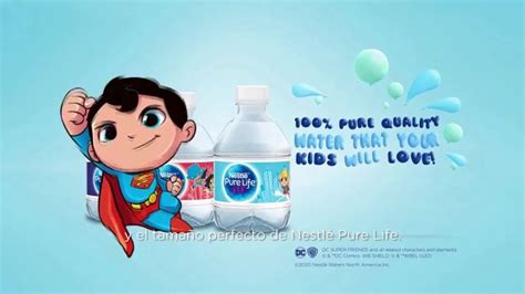 Pure Life TV commercial - Agua pura de calidad: DC Comics