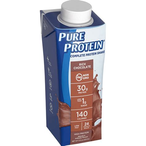 Pure Protein Complete Protein Shake Rich Chocolate logo