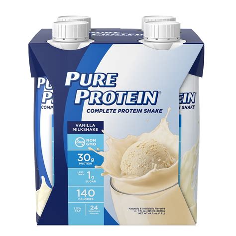 Pure Protein Complete Protein Vanilla Milkshake logo
