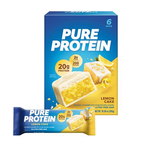 Pure Protein Lemon Cake Bar logo