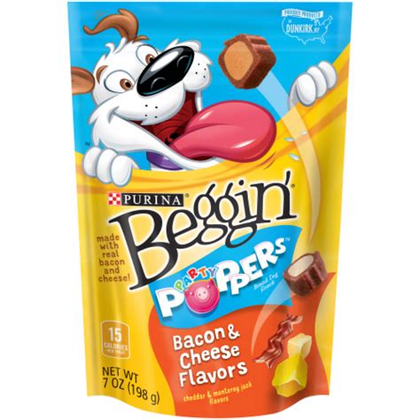 Purina Beggin' Party Poppers Bacon & Cheese