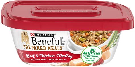 Purina Beneful Prepared Meals Beef & Chicken Medley Wet Dog Food commercials