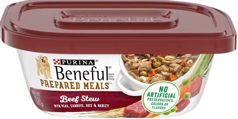 Purina Beneful Prepared Meals Beef Stew Wet Dog Food commercials
