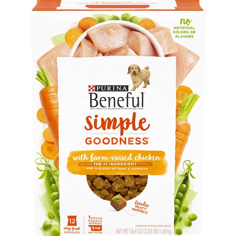 Purina Beneful Simple Goodness With Farm-Raised Chicken Dry Dog Food