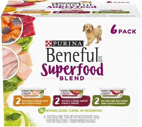 Purina Beneful Superfood Blend Wet Dog Food With Beef & Salmon commercials