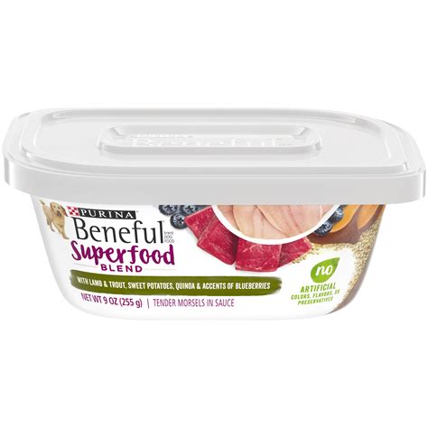 Purina Beneful Superfood Blend Wet Dog Food With Lamb & Trout commercials