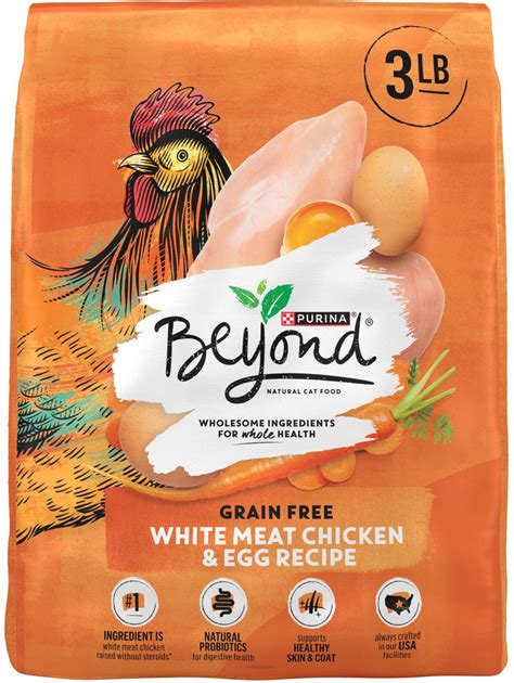 Purina Beyond Grain Free White Meat Chicken & Egg Recipe Dry Cat Food