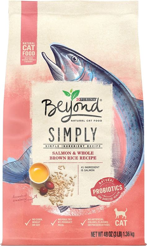 Purina Beyond Salmon & Whole Brown Rice Recipe Dry Cat Food