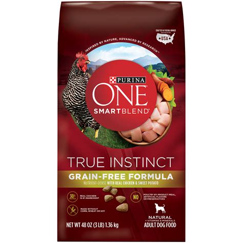 Purina ONE SmartBlend True Instinct Nutrient-Dense Formula logo