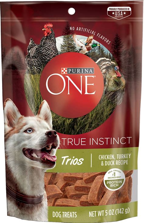 Purina ONE True Instinct Trios Chicken, Turkey & Duck Recipe Dog Treats commercials