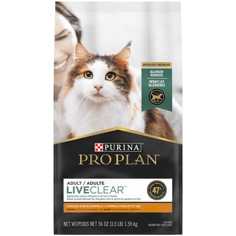 Purina Pro Plan LiveClear Allergen Reducing Chicken & Rice Formula Dry Food