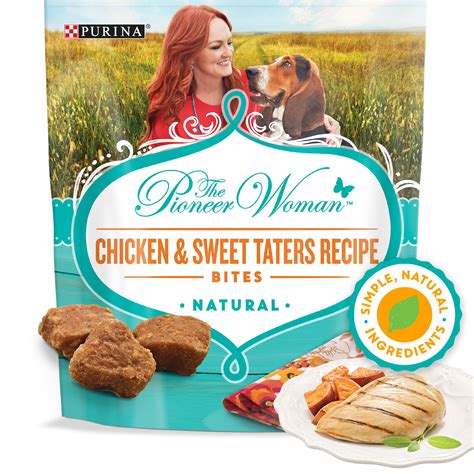 Purina The Pioneer Woman Chicken & Sweet Taters Recipe Bites Dog Treats logo