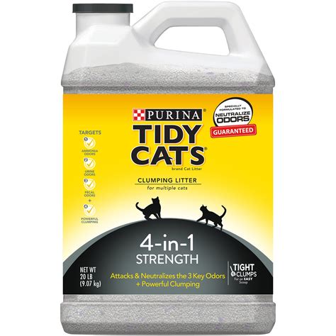 Purina Tidy Cats LightWeight 4-in-1 Strength With Ammonia Blocker commercials