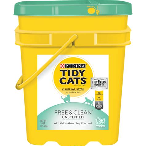 Purina Tidy Cats Lightweight Free & Clean Unscented logo
