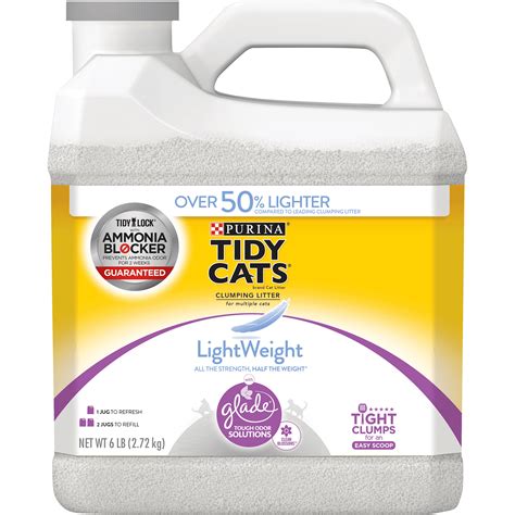 Purina Tidy Cats Lightweight Plus Glade Clean Blossoms