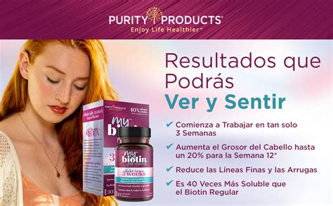 Purity Products MyBiotin ProClinical TV Spot, 'Un cabello más grueso' created for Purity Products
