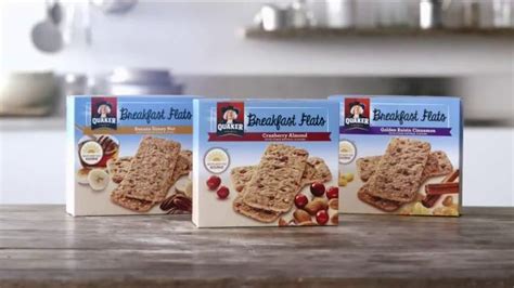 Quaker Breakfast Flats TV Spot, 'Newest Creation' featuring Donna Jay Fulks