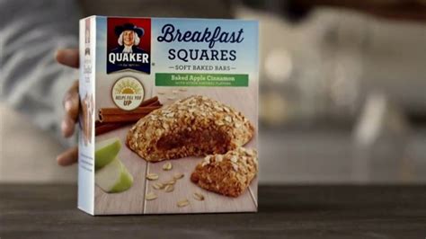 Quaker Breakfast Squares TV commercial - Delicious Ingredients