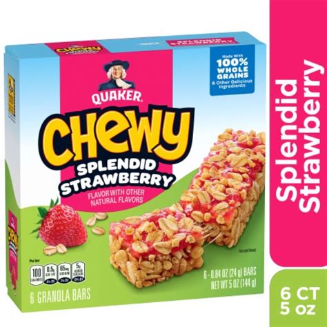 Quaker Chewy Fruity Fun Granola Bars Splendid Strawberry commercials