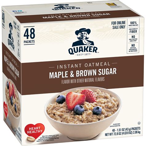 Quaker Instant Maple & Brown Sugar