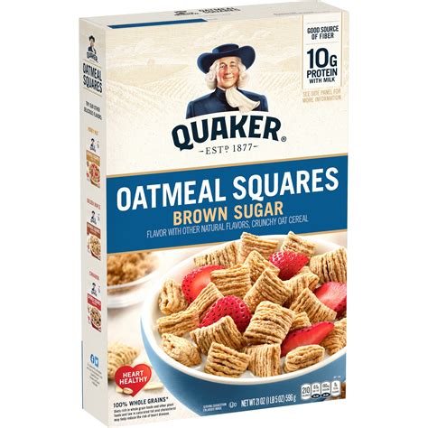 Quaker Oatmeal Squares Brown Sugar