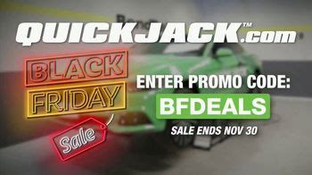QuickJack Black Friday Sale TV Spot, '$200 Off Any Model'