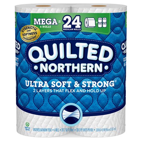 Quilted Northern Ultra Soft and Strong logo