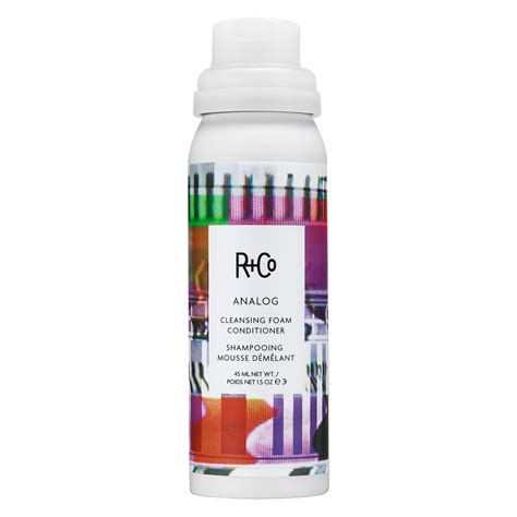 R+Co Analog Cleansing Foam Conditioner logo