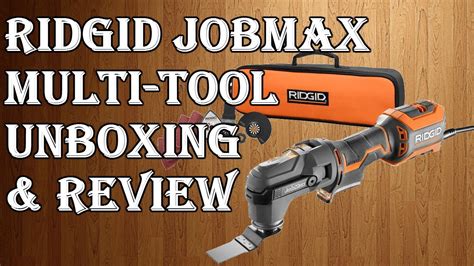 RIDGID JobMax 3 Amp Multi-Tool Starter Kit commercials