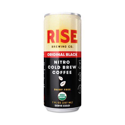 RISE Brewing Co. Original Nitro Cold Brew Coffee logo