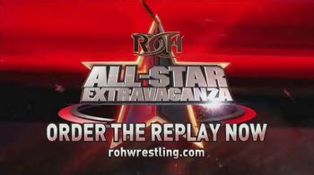 ROH Wrestling 2015 All-Star Extravaganza TV commercial - Replay