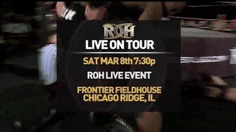 ROH Wrestling TV Spot, '2019-2020 Live on Tour' created for ROH Wrestling