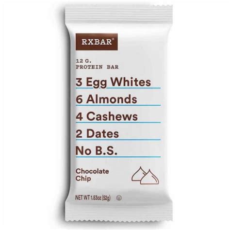 RXBAR Chocolate Chip commercials